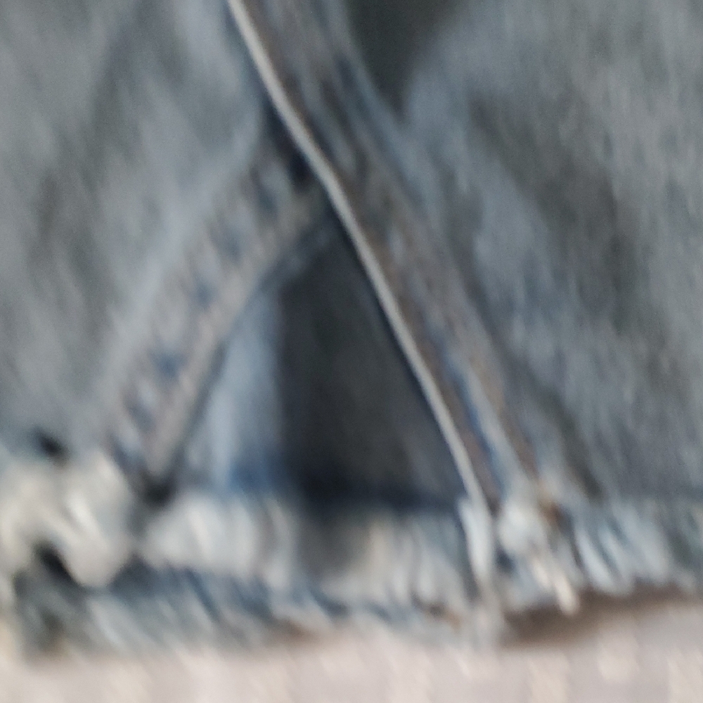 Indigo Rising Blue Mini Distresed Pencil Skirt for Casual Wear - Picture 4 of 11